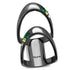 Turquoise Tiger TK2768 IP Light Black stainless steel ring, sleek and polished, designed for stylish wear.
