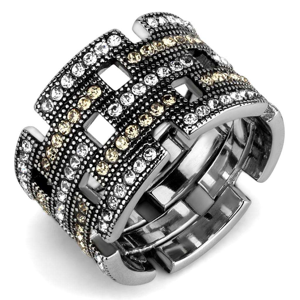 High polished stainless steel ring from Turquoise Tiger, featuring a sleek and smooth band design.