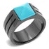 Stainless steel ring from Turquoise Tiger&