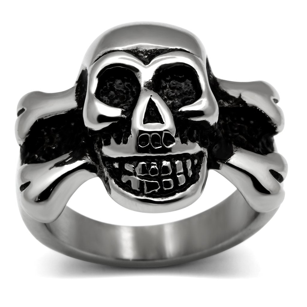 Polished stainless steel jewelry piece from Turquoise Tiger, showcasing a sleek, high-polished finish without plating.