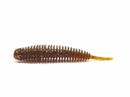 Aquamarine Misty Twist Boost 2.5-inch fishing lure with vibrant colors and realistic design for freshwater or saltwater fishing.