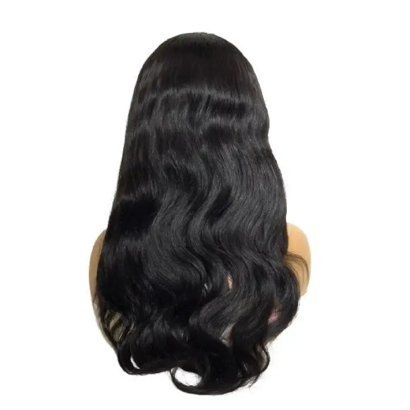Peach Clymene U-nece versatile U part wig made from premium human hair, showcasing natural hair texture and styling options.