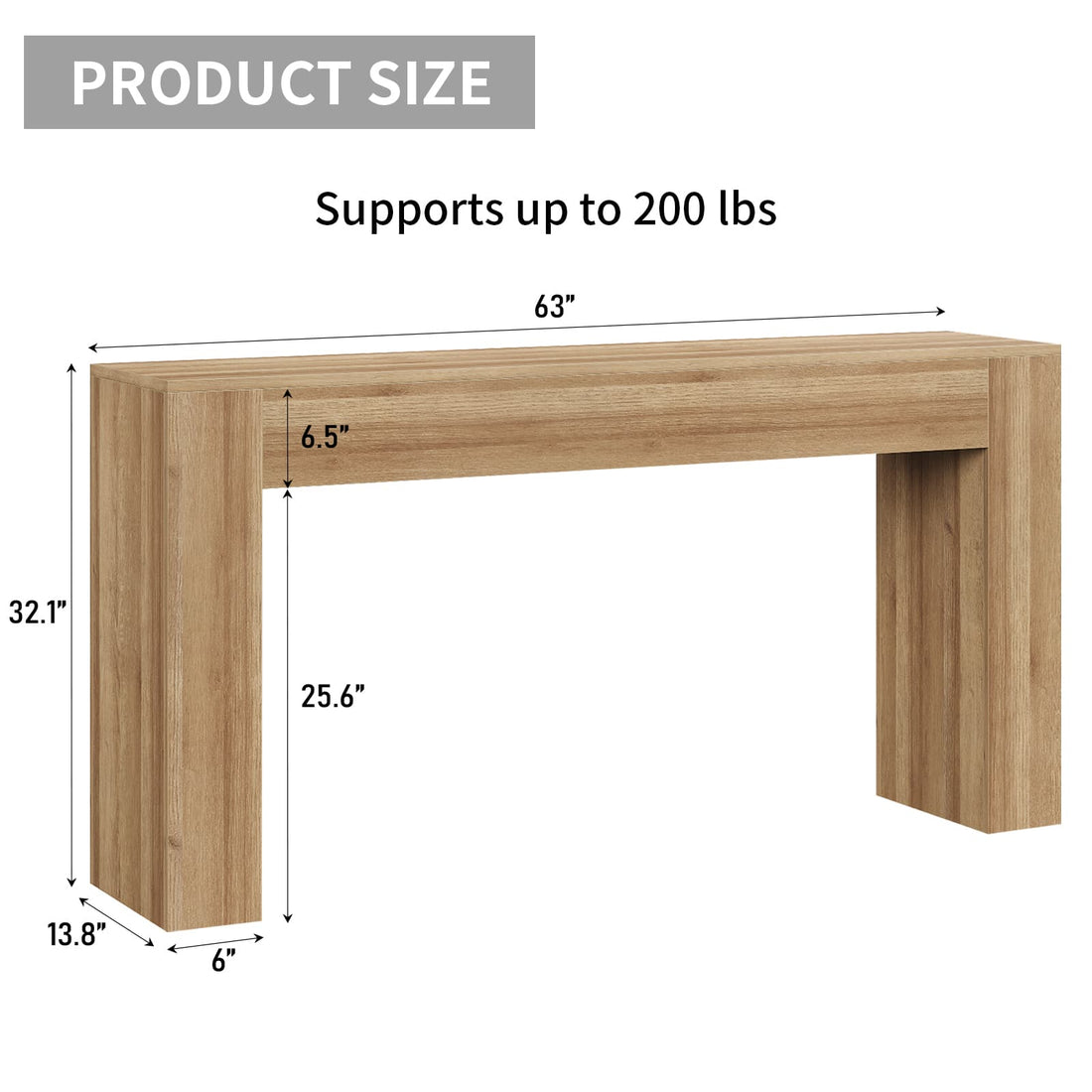 63" Console Table - Yanosaku