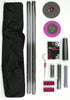Viridian Leto Mipole Professional Dance Pole accessory showing mounting hardware and connection points for safe installation
