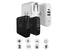 Salmon Lucky Global Gadget Charger, a portable multi-power tech accessory with multiple plug options for world travel.