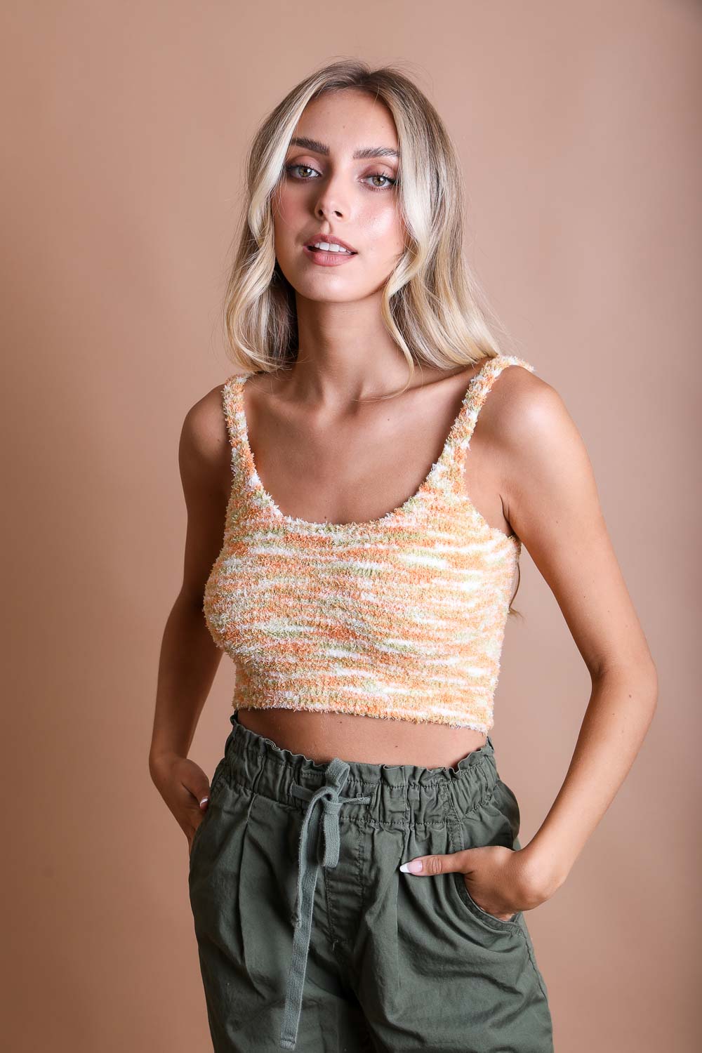 Periwinkle Aether whimsical boucle Brami accessory featuring playful, textured boucle fabric with a charming, whimsical design.