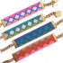 Yellow Athena Rio and Ibiza bracelets displayed on a white background, showcasing their stylish designs and vibrant colors.