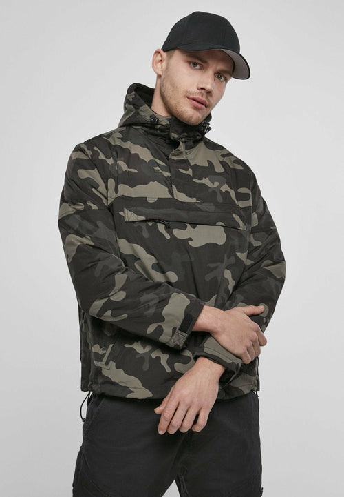 Callisto Essential Windbreaker jacket in standard style, lightweight outerwear with a hood and zip closure.