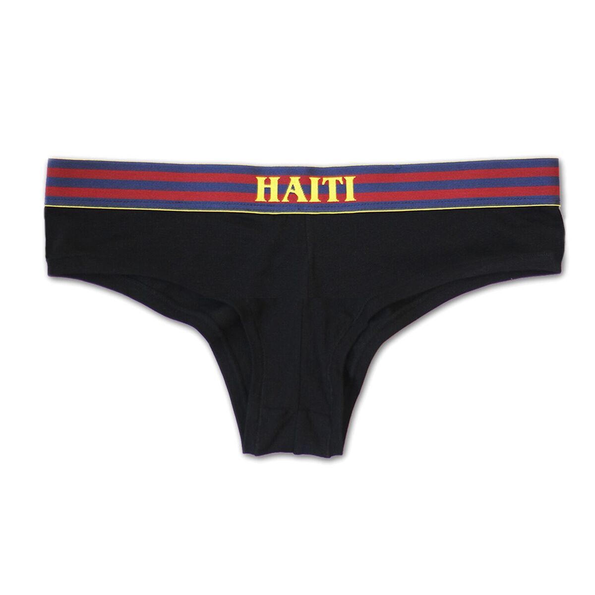 Women’s cheeky briefs by Fuchsia Alder featuring Sabbat x RLTD Haiti Revolution design, vibrant and stylish women&