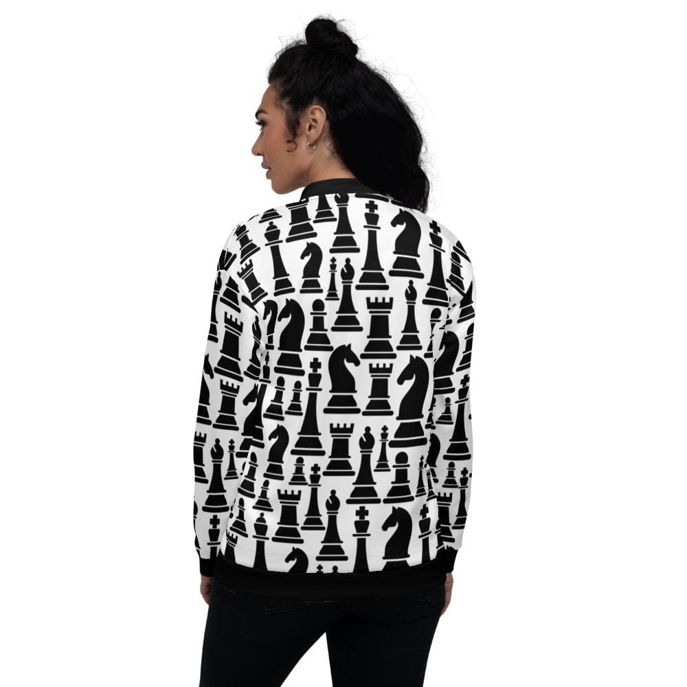 Black and white chess style women&