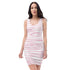 Pink line art sketch print women&