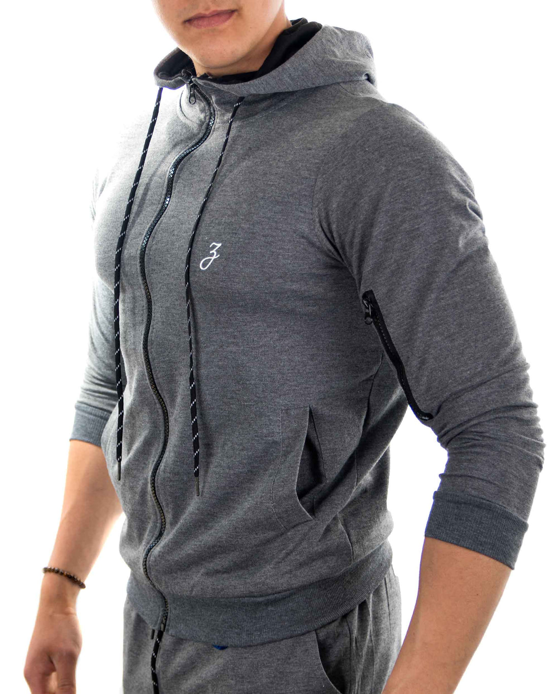 Grey Zipper Dynamic men&