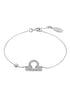 Gold Misty Zodiac Libra bracelet featuring star sign charm, stylish accessories for astrology enthusiasts.